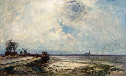 Niederländische Landschaft, 1862